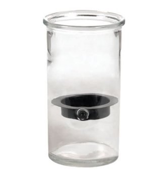 9" Glass Cylinder with Insert