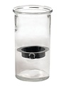 9" Glass Cylinder with Insert