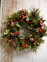 Custom Christmas Country Berry Wreath