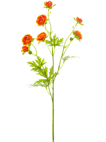 22" Mini Ranunculus Spray