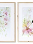 Framed Hummingbird Watercolor Print (2-Styles)