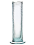Aqua Twisted Glass Vase (3-Sizes)