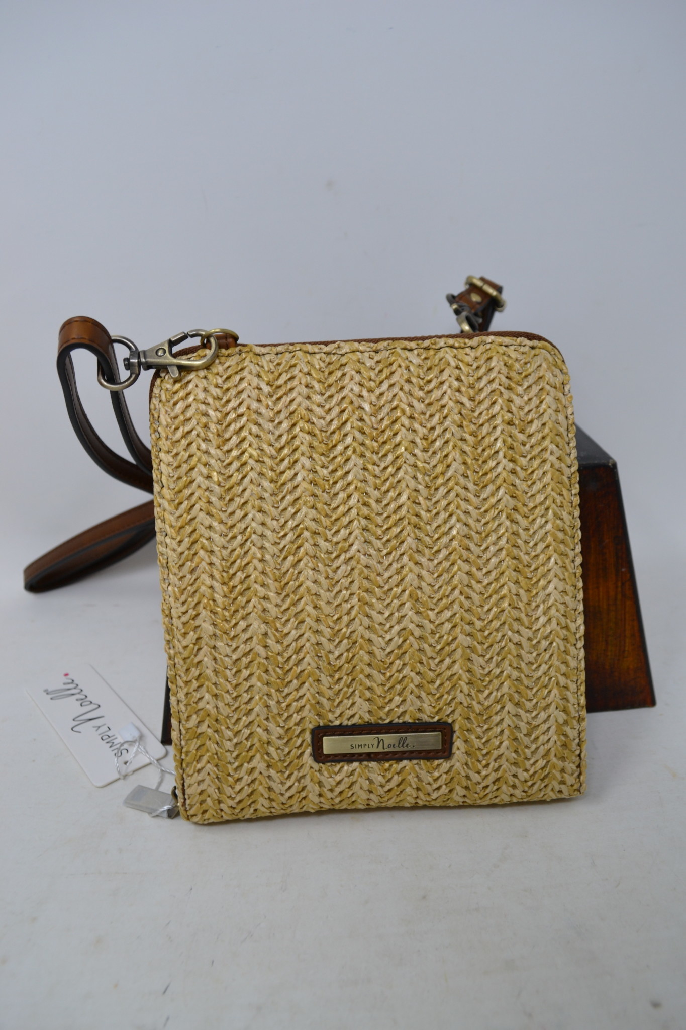 raffia crossbody