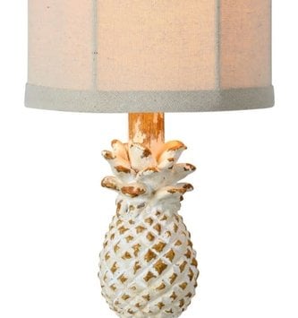 Small Vintage Pineapple Lamp