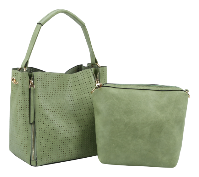 2-in-1 Calin Zipper Bag (6-Colors)