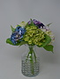 13" Hydrangea Bloom Stem (5-Colors)