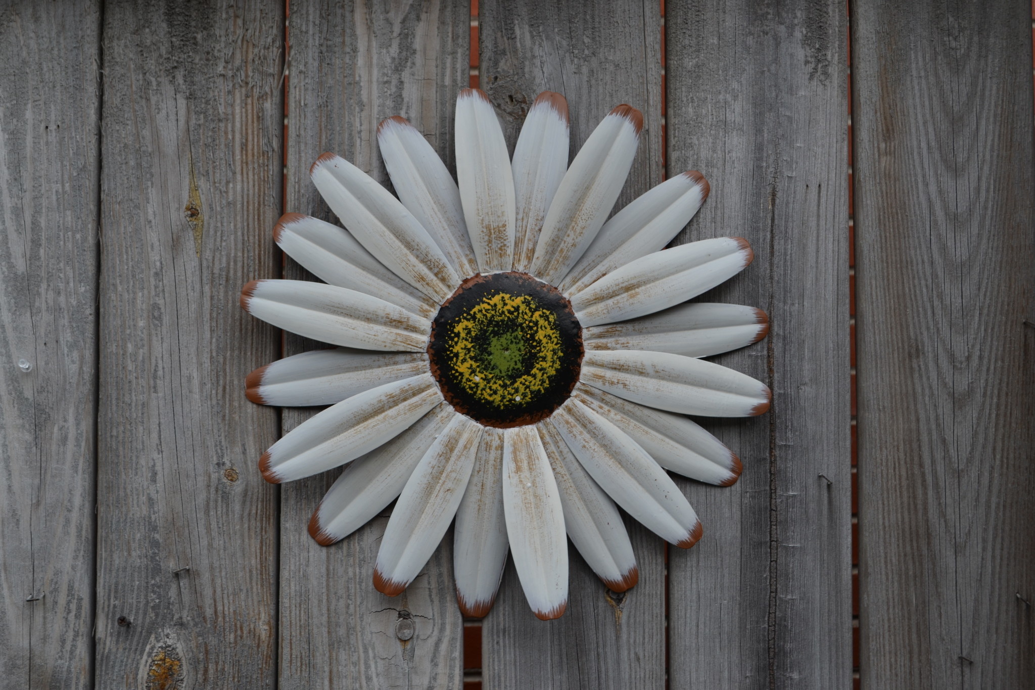 Hanging Metal Flower