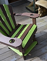 Fan Back Outdoor Chair
