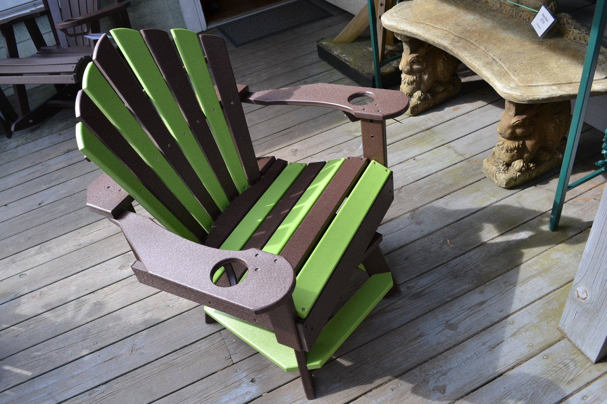 Fan Back Outdoor Chair