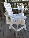 Fan Back Outdoor Chair