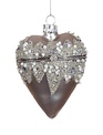 Beaded Glitz Heart Box Ornament