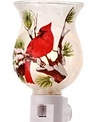 Frosted Cardinal Branch Night Light (3-Styles)