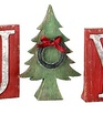 Joy Rustic Holiday Letters