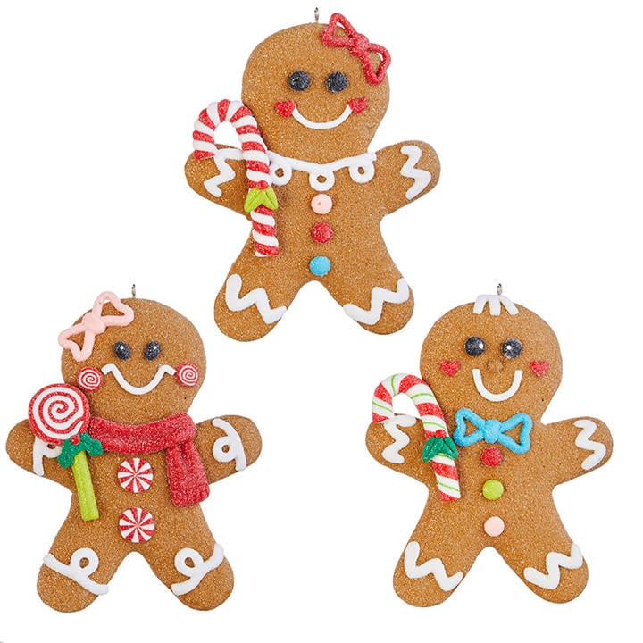 Iced Ginger Bread Ornament (3-Styles)