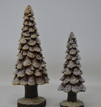 Iced Pine Cone Tree (2-Sizes)