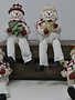 Plaid Snowman Shelf Sitter (4-Styles)