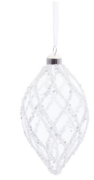 beaded glass ornaments