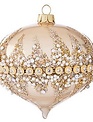 Gold Beaded and Pearl Ornament (3-Styles)