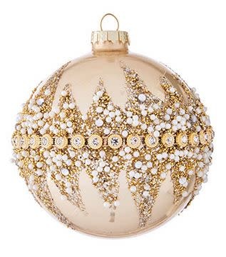 Gold Beaded and Pearl Ornament (3-Styles)