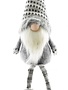 Jerry the Gray Tweed Gnome Shelf Sitter