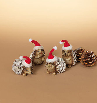 Woodland Christmas Hedgehog (4-Styles)