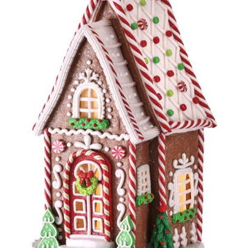 Tall Decorated Gingerbread House