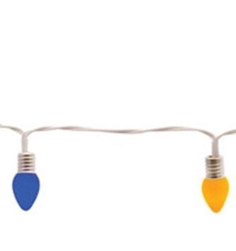 6.5' Battery Operated Bulb Multicolor String Lights