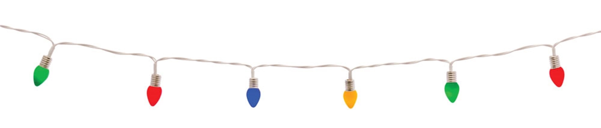 6.5' Battery Operated Bulb Multicolor String Lights