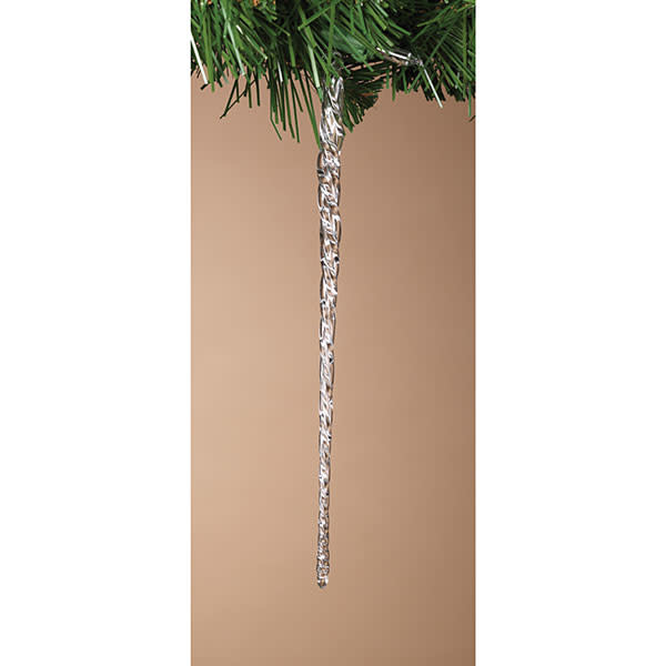 Pack of 20 Spun Glass Icicles (2-Sizes)