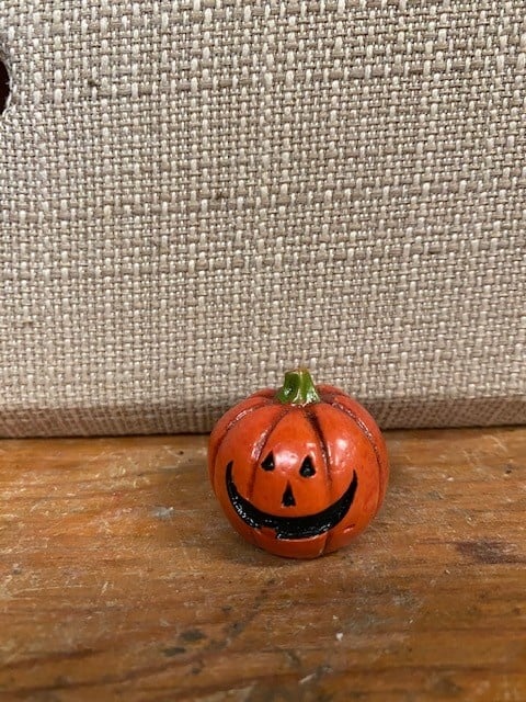 Mini Resin Jack-O-Lantern (4-Styles)