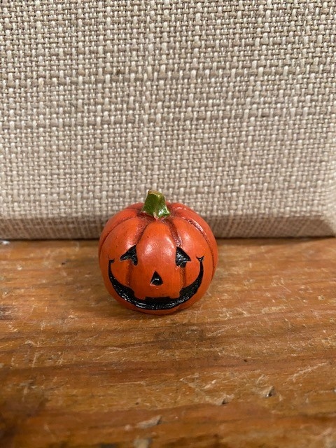 Mini Resin Jack-O-Lantern (4-Styles)