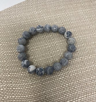 Natural Stone Beaded Bracelet (3-Colors)