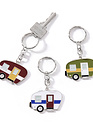 Happy Camper Key Chain (3-Colors)