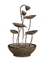 Metal Lotus Leaf Fountain