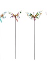 Jeweled Whimsical Garden Stake (4-Styles)
