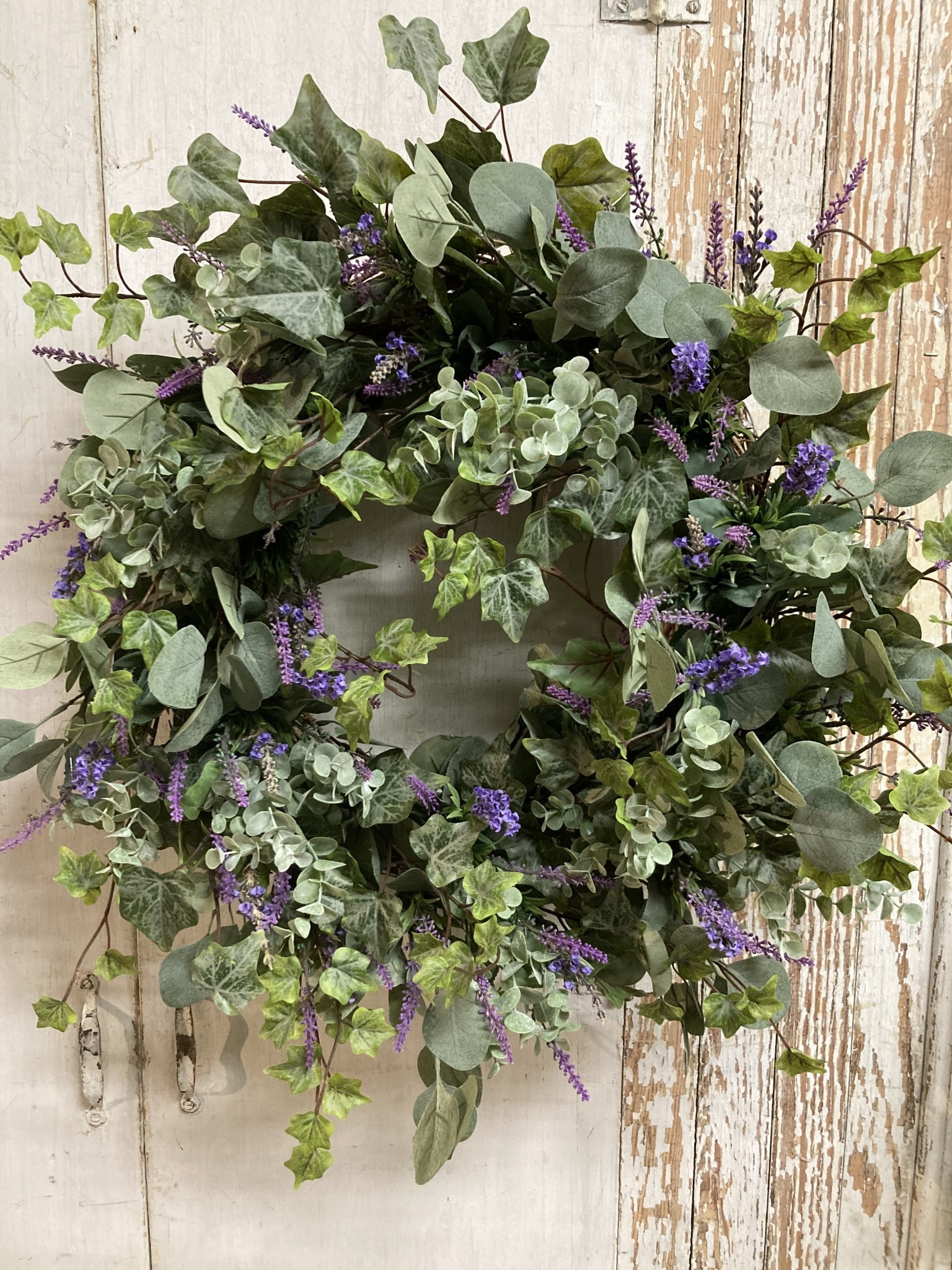 Custom Lavender Eucalyptus Wreath | Shop Artificial Wreaths