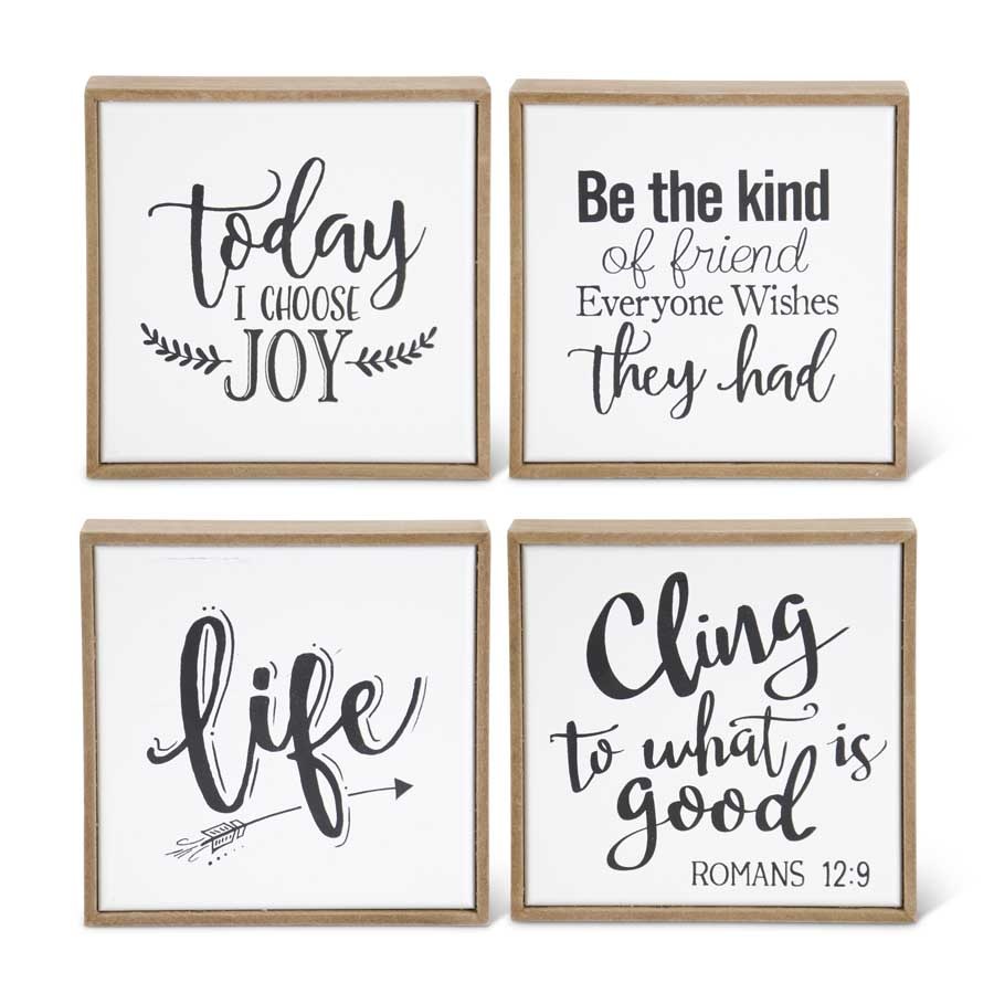 Inspirational Enamel Sign (4-Styles)