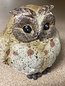 Distressed Woodland Chubby Owl (2-Sizes 2-Colors)