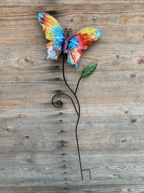 Watercolor Butterfly Stake (4-Styles)