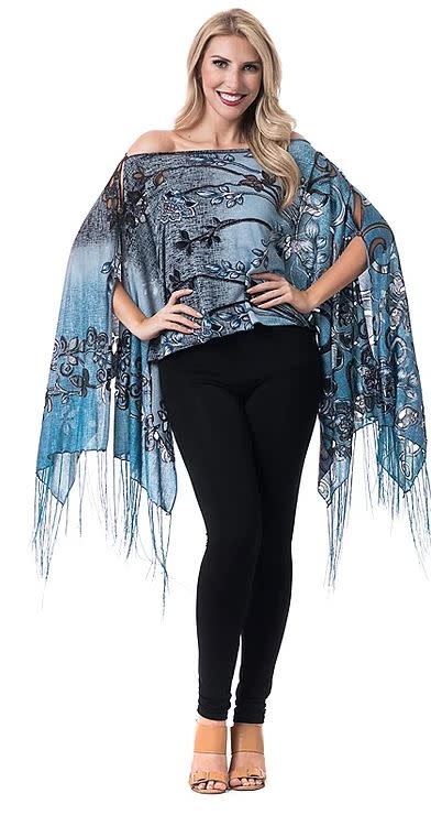 7-Way Poncho Scarf (5-Colors)