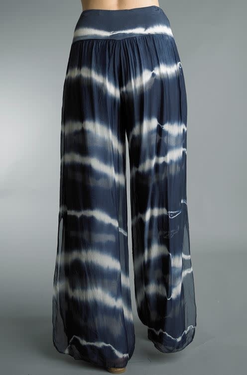 Tempo Paris Navy Tie Dye Pants By: Tempo Paris