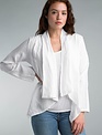 Tempo Paris Short Crop Linen Jacket (4-Colors) (4-Sizes)