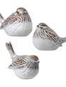 Woodgrain Carved Bird (3-Styles)