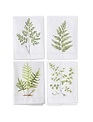 Hand Painted Fern Kitchen Towel (4-Styles)