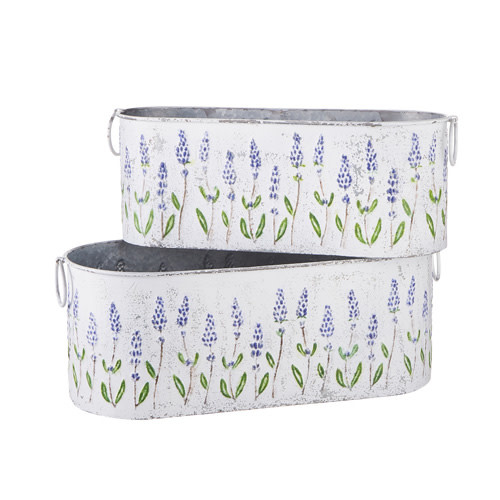 Lavender Embossed Container (2-Sizes)