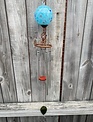 Fused Glass Orb Wind Chime