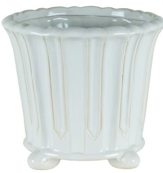 Ceramic Container With Feet (2-Sizes)