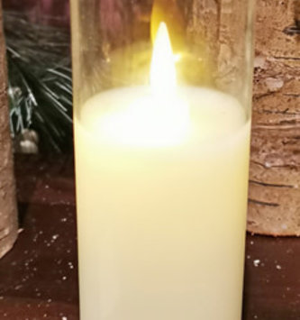 Single LED Glass Pillar (3-Colors)
