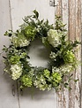 Custom Viburnum & Pinnacle Hydrangea Wreath