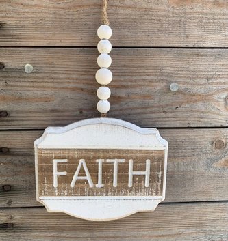 Hanging Beaded Sign (3-styles)